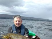 Angling on Mask a bit hit and miss John McHale Manulla Castlebar with his 6lb beauty