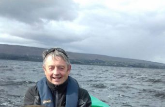 Angling on Mask a bit hit and miss John McHale Manulla Castlebar with his 6lb beauty