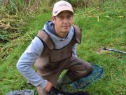Double figure weights on pole and whip at OBriens Bridge catch