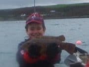 A tough day on the water after a tough month for kayak anglers Ballan wrasse
