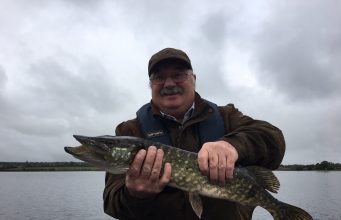 David Byrne with his Toby caught Pike