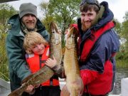 Good pike fishing reported on Derg and lower Shannon pike