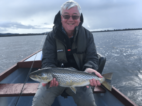 Mike Sutherland, Aberdeen with a 61cm fish