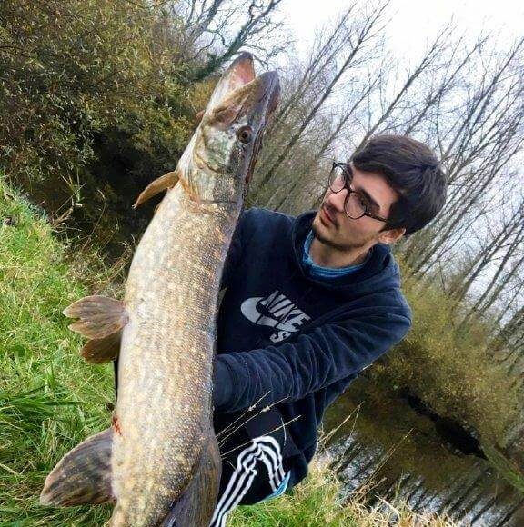 Baptiste with a nice Pike