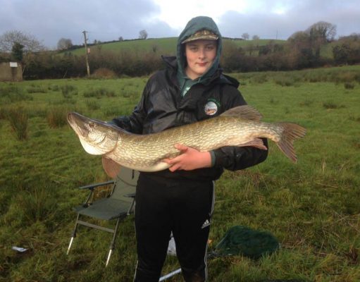 Big pike to 27lb landed at Milltown Lake Christmas Comp pike