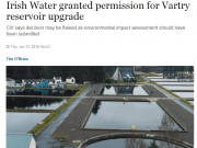 Irish Water granted permission for Vartry reservoir upgrade, Irish Times Irish Water granted permission for Vartry reservoir upgrade
