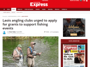 Laois angling clubs urged to apply for grants to support fishing events