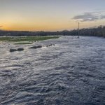 River Drowes Lennox Bridge Jan 2018