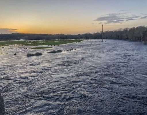 The first month of the season has seen near constant flood conditions. This was the scene at the Bridge pool at Lennox's Bridge last week. Water levels are still high but have dropped to 0.944 on the gauge.