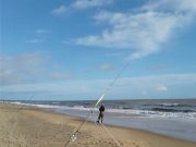 Richard Yates wins Tronixpro Irish Winter Shore Angling Festival Sunny day on a winter beach