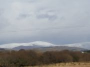 A couple of springers on the Butlers Pool but Currane still quiet The Snowy hills of Kerry