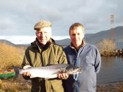 Spring salmon on lure and fly from Lough Currane salmon