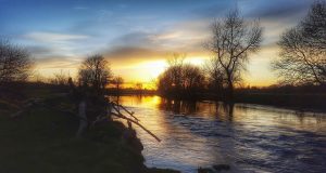 Conditions improving on the Bandon as anglers wait for a springer River Bandon