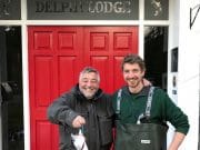 A couple of salmon from Delphi as snows melt away Delphi salmon