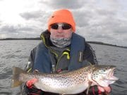 Owel update, high and cold but trout taking Owel cracker for Tipp angler Brendan O, Dwyer