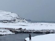 Snow and ice put a stop to salmon catches on Currane Mr. Liam Higgins