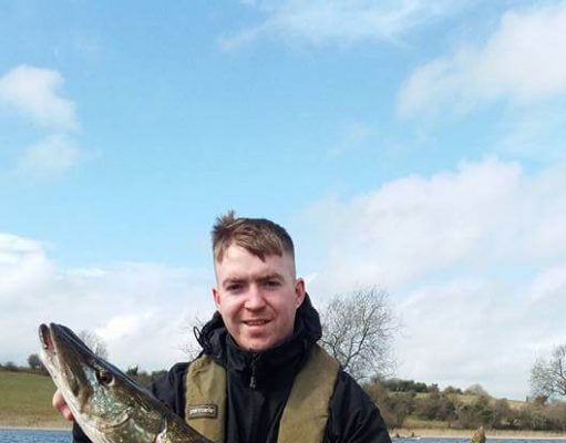 Good pike fishing in Monaghan for Lough Gowna and Upper Erne AA Mick Dalton