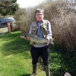 Brian Curran 8lbs 11oz Costello Salmon 25 April 2018