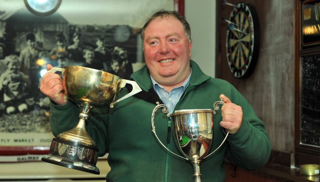 Jim Glynn, winner of the Bartley McGauley Cup 2018