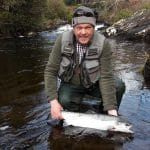 Seamus O’Neil 7.5lbs Kylemore Salmon 24 March 2018