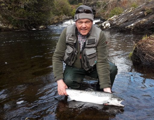 Seamus O'Neil releases his 7.5lbs Kylemore springer