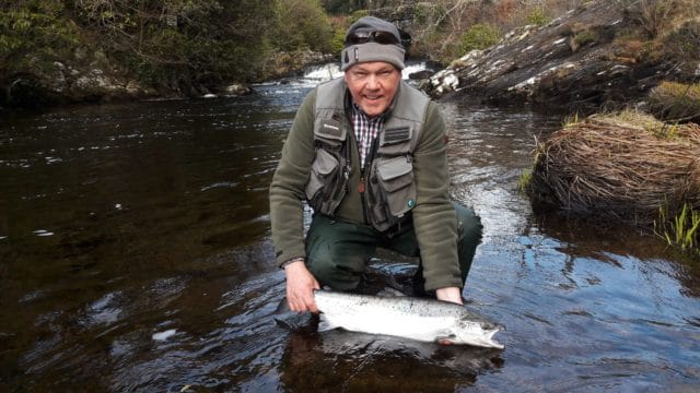 Seamus O'Neil releases his 7.5lbs Kylemore springer