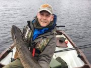 Wayne Kenny with his 106cm Longford pike