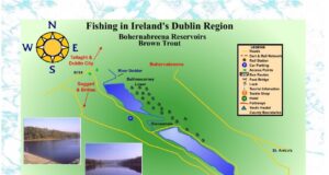 Fishing in Ireland, Dublin region.