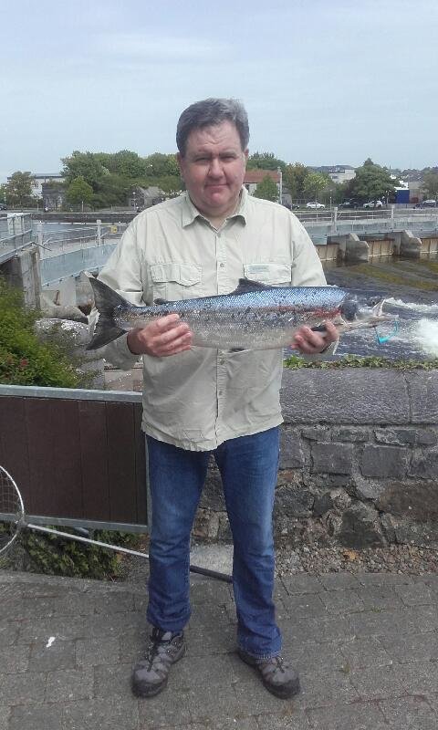 Dexter Lynas, Armagh with his 10lbs fish