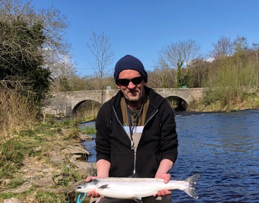 Jonny McBrearty with his 6lb fish