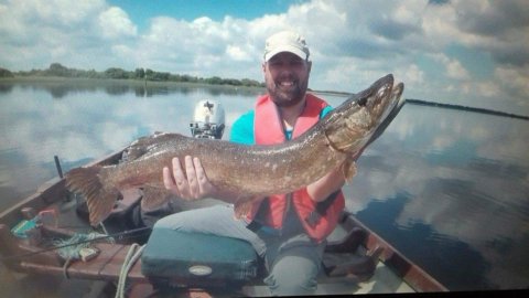 Stefaan Soete from Belgium with one of his nice Pike.