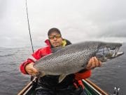 Big Derg trout on the troll