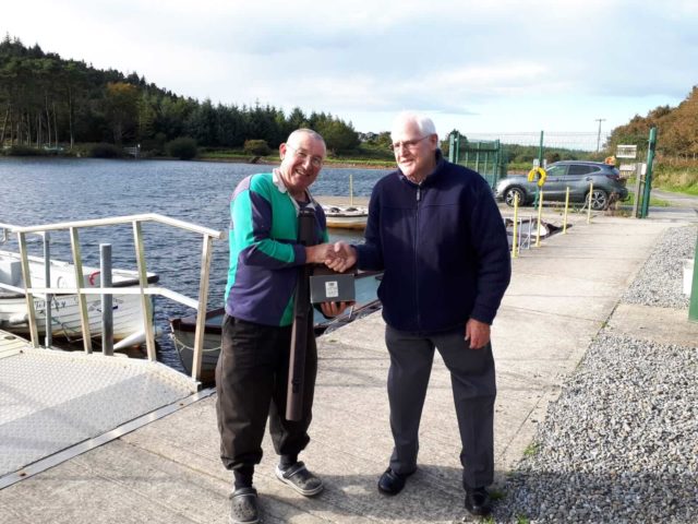Richard Blanche caught 9 trout to win the Dick Doyle competition
