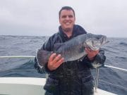 Irish Angling Update 13 September 2018 A very happy John Fleming with his first stone bass