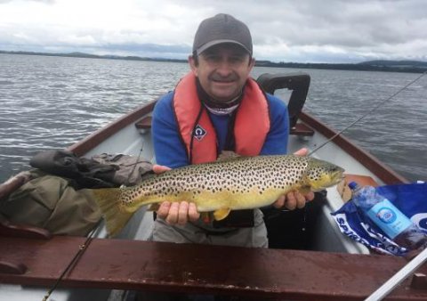 Cal Healy, Cork with his 59cm trout