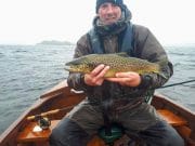 Corrib still fishing well for late season anglers Chris Oliver,Navan guided by Tom Doc Sullivan caught this lovely fish