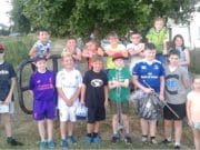 Junion anglers enjoy the canal at Tullamore