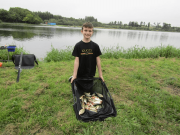 Ballyshunnock fishing well, Tom Power wins junior comp coarse fishing