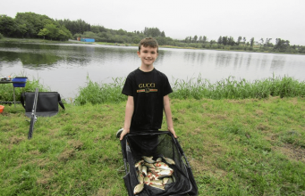 Ballyshunnock fishing well, Tom Power wins junior comp coarse fishing