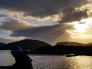 Anglers strike gold on Corrib as the sun sets on the 2018 season The sun sets on the 2018 season on Lough Corrib. Photo courtesy Larry McCarthy