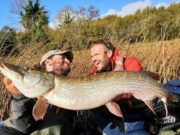 167 pike over 100cm in 2018 for Lough Derg guide