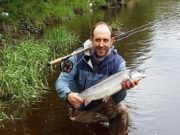 Over 100 salmon reported from the Moy despite difficult conditions