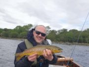 Plenty of good trout over 3lb on Mayfly and buzzer for Corrib anglers