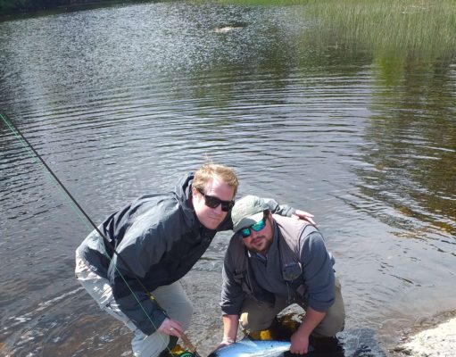 Rain brings fish in at Ballynahinch