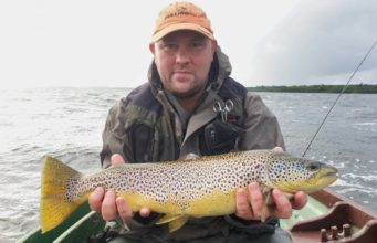 Some Cracking Trout for John Baker on Lough Sheelin