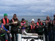 Anglers enjoy a fine day on Killala Bay