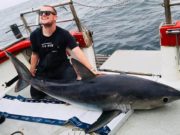 Massive Porbeagle for Dublin angler Gary Blake