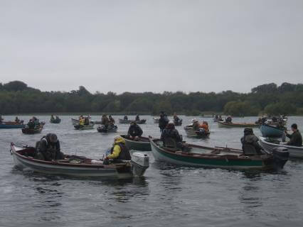 boats at start of competition