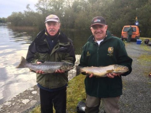 Winners at the Garda Competition on October 6th – Tony Grehan (4lb 9ozs) and 2nd Danny O’Keefe (3lbs 13ozs)