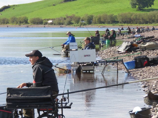 Anglers on the Coachford Greenway 